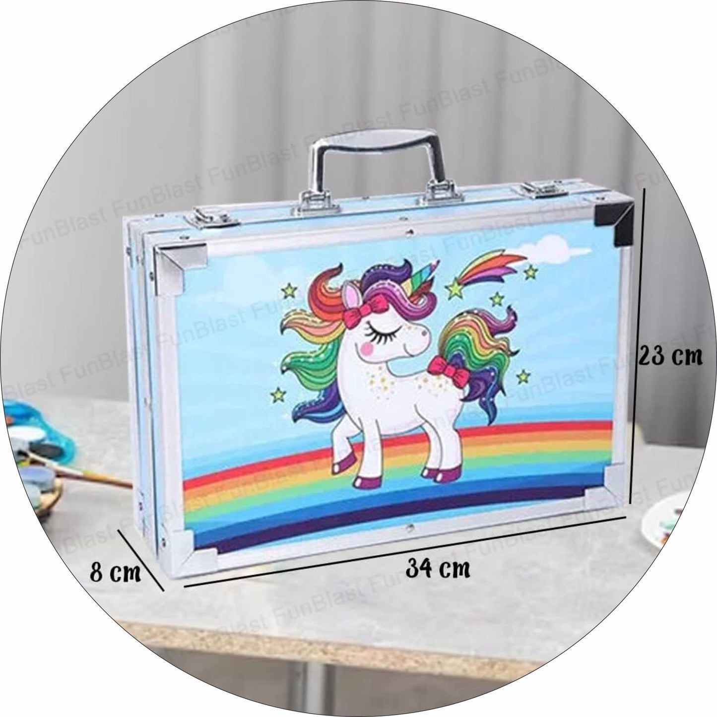 Kit De Dibujo Unicornio 145 Piezas