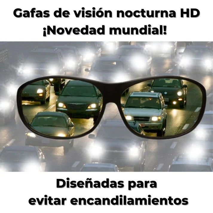 x2 Gafas De Conducción Alta Definición (día y noche)